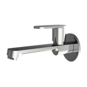 Bib Cock Long Body with Wall Flange