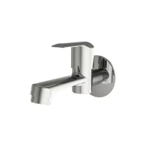 Shell Bib Cock Long Body with Wall Flange