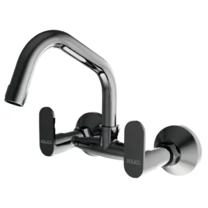 Bolt Sink Mixer Wall Mounted with Swinging Spout