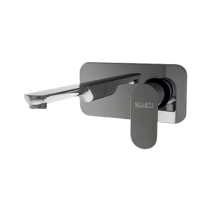 Bolt Single Lever Wall Mounted Basin Mixer