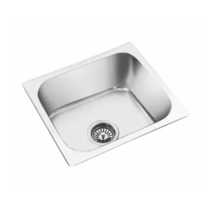 Single Bowl Kitchen Sink - 18"x16"x8" Inch