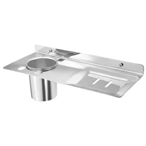 Universal Tumbler Holder with Soap Dish