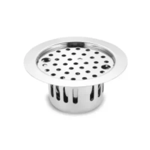 Round Flat Cut Floor Grating Jali with Cockroach Trap