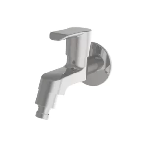 Grace Washing Machine Bib Cock with Wall Flange