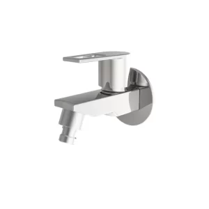 Aspire Washing Machine Bib Cock with Wall Flange