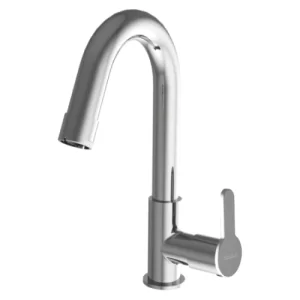 Ultra Swan Neck Pillar Cock with Swinging Spout