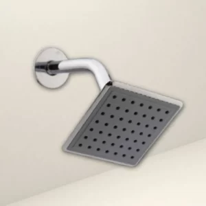 Overhead shower with arm