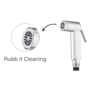 Health Faucet with CP Flexible Hose & Abs Holder