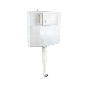 Slim Concealed Cistern & Drain Pipe with Wall Mounting Frame